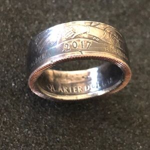 Quarter coin ring 2017
